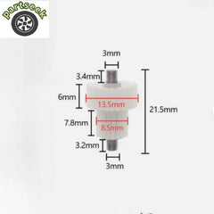25 Teeth Rearview Side Wing Mirror Folding Motor Gear for Kia Hyundai Azera 6B93BC-57