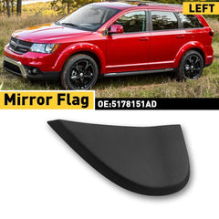 FOR 2009-2020 DODGE JOURNEY LEFT DRIVER SIDE FLAG MIRROR MOULDING TRIM ABS EOA 6B93BC-57