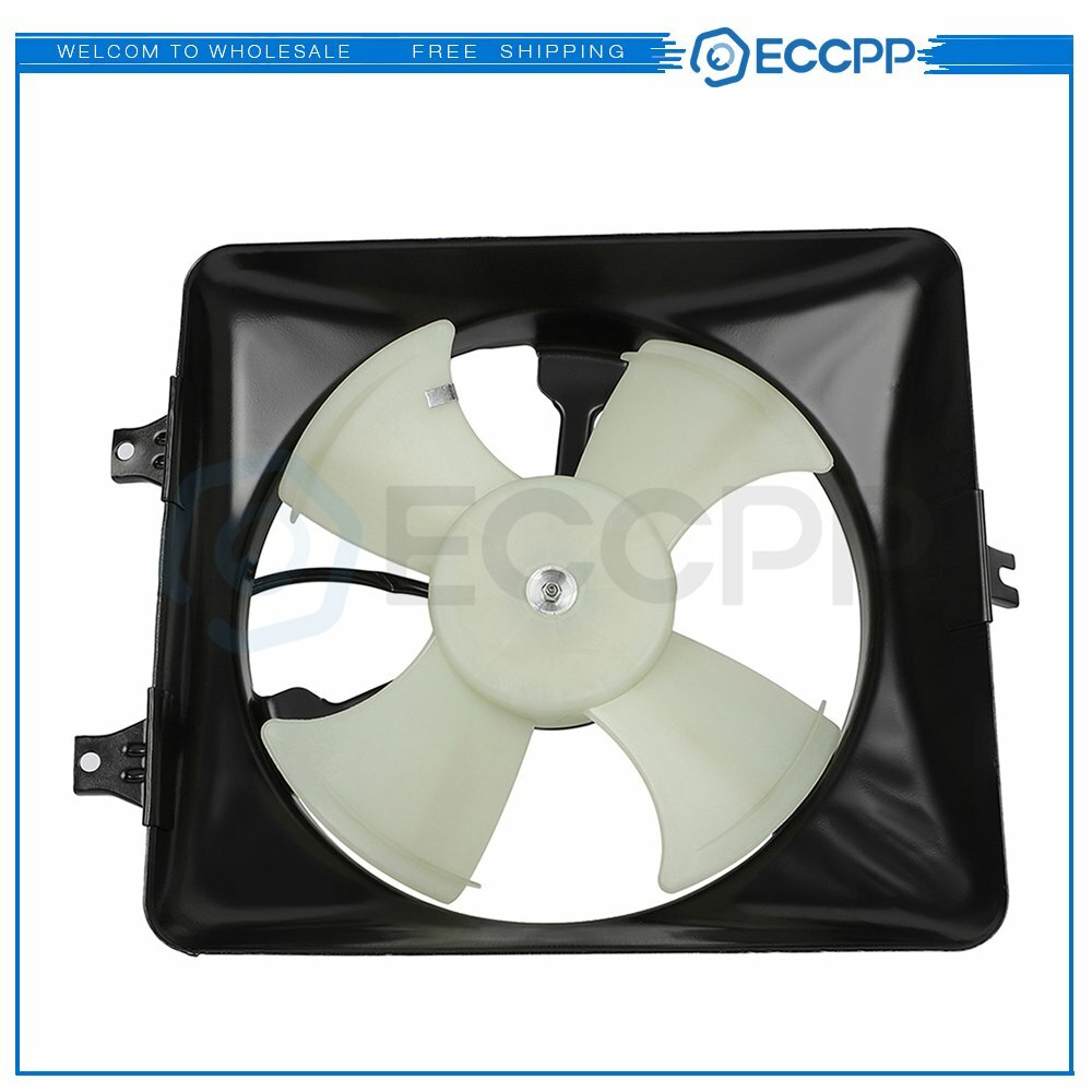 A/C Condenser Cooling Fan Assembly For 2003 2004 2005 2006 2007 Honda Accord 6B93BC-57