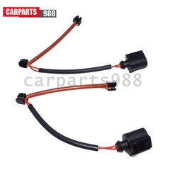 Pair Front Brake Pad Wear Sensor For VW Touareg Audi Q7 Cayenne 95561236500 6B93BC-57