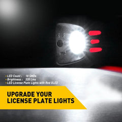 AUXITO LED License Plate Light Lamp For Toyota Tacoma 1995-2004 White Red EOA AUXITO