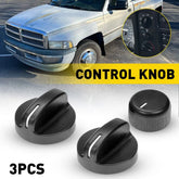 For Dodge 94-97 Pickup Truck Dash Ram 1500 2500 Heater A/C Climate Control Knobs 6B93BC-57