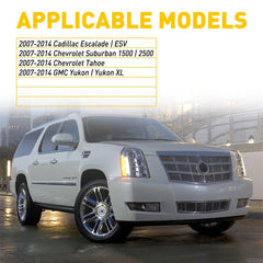 LED License Plate Tag For Lights 2007-2014 Suburban Tahoe Escalade Yukon ESV 6B93BC-57