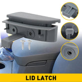 58910AD030B0 Center Console Latch Lid Lock Cover Gray For Toyota Tacoma 2005-12 6B93BC-57