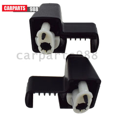 Left Right Sun Visor Retainer Clip For Land Rover Range Rover L322 2003-12 Black 6B93BC-57