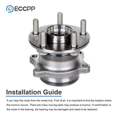 1Pc Wheel Hub Bearing Rear AWD For Subaru Forester Legacy Outback Impreza BRZ 6B93BC-57
