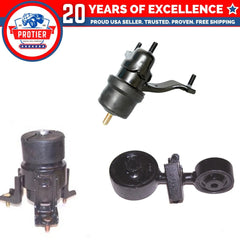 Front Motor & Torque Strut Mount Set 3PCS for 2002 - 2006 Toyota Camry 2.4L 6B93BC-57