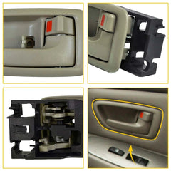 Inside Gray Right Side Door Handle for 01-07 Sequoia 04-06 Tundra Crew Cab 6B93BC-57
