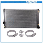 Radiator For 2006-2018 Toyota RAV4 with Universal Oil Hose Clamps Kit CU2892 6B93BC-57