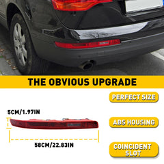 For Q7 Audi 2006-2015 Lower Tail Stop Left Lamp Driver Side Rear Bumper LIGHT LH 6B93BC-57