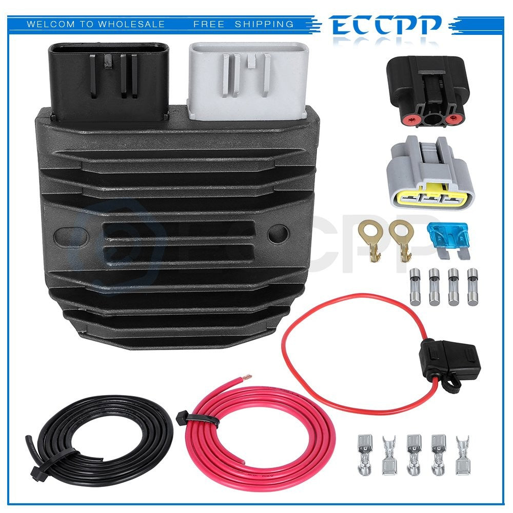 ECCPP 2X REGULATOR RECTIFIER KIT Fits SHINDENGEN MOSFET Replace# FH012AA FH020AA 6B93BC-57