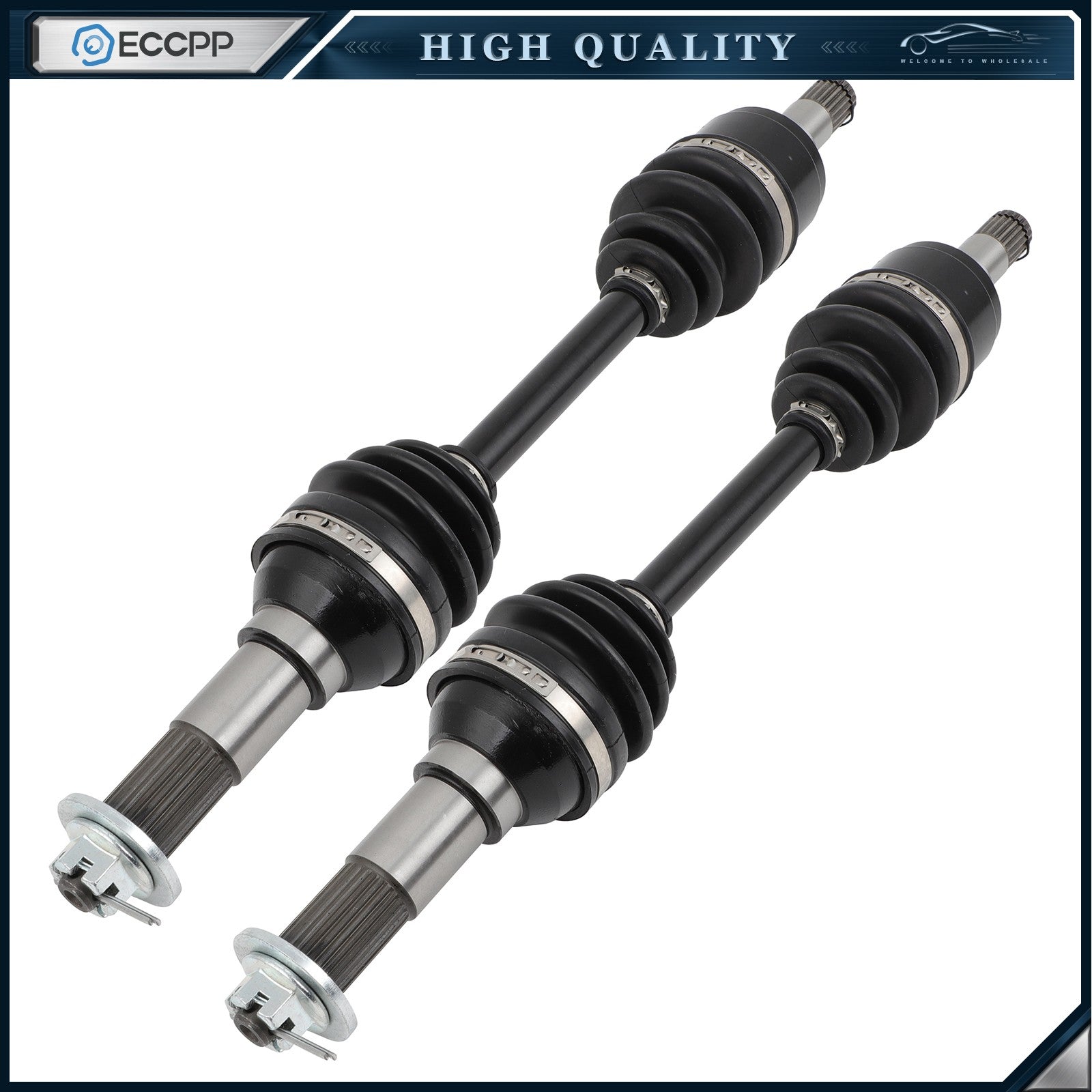 For 1999-2001 Yamaha Grizzly 600 CV Joint Axle Shaft Front Driver Passenger Side 6B93BC-57