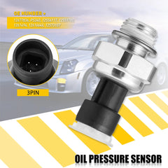 2X Oil Pressure Sensor Switch Equipment Engine 12616646 For D1846A Chevrolet GMC 6B93BC-57