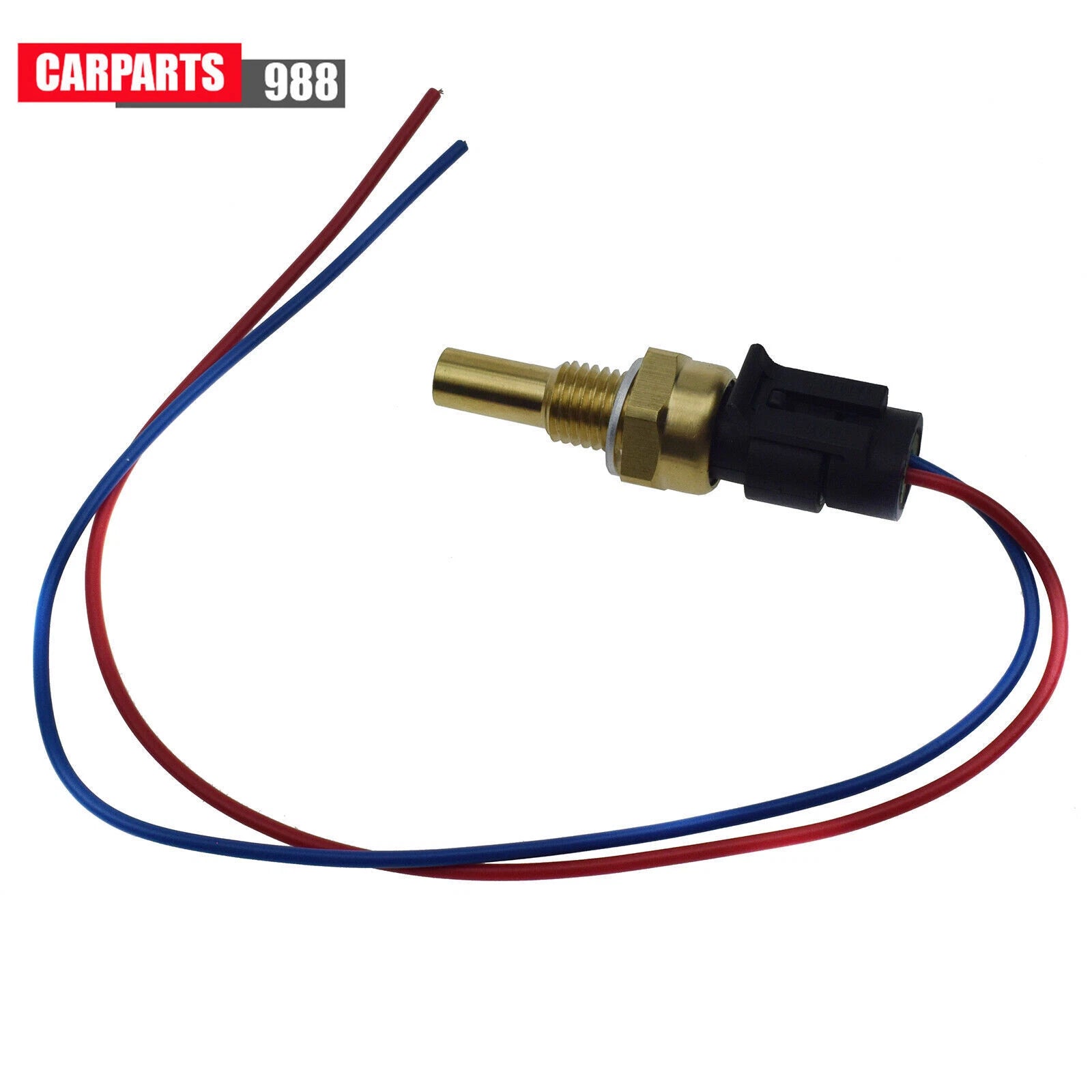 for Buick Cadillac GMC Chevrolet 12608814 Coolant Temperature Sensor +Connector 6B93BC-57