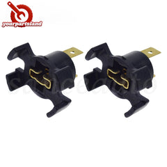 33116-S6M H1 Headlight Bulb Socket Retainer Adapter 2Pcs For Acura RSX Odyssey 6B93BC-57