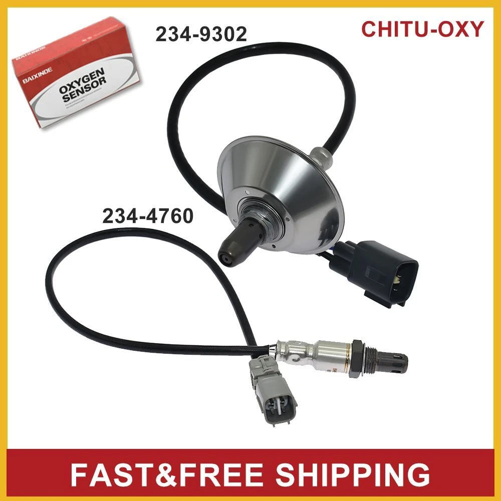 2PCS Upstream+Downstream Oxygen O2 Sensor For 2012-2019 Toyota Prius C 1.5L L4 6B93BC-57