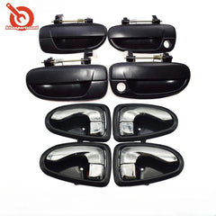 8PCS Outside Inside Door Handle For Hyundai ACCENT 1.6L 2000 01 02 03 04 05 2006 6B93BC-57
