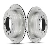312mm Rear Disc Brake Rotors for 2010-2021 Toyota 4Runner FJ Cruiser Lexus GX460
