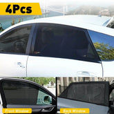 4X Car Front Window Rear Mesh Screen Sun Shade Cover Windshield Sunshade Visor 6B93BC-57