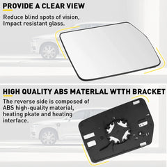 OEM For 04 - 10 Ford F-150 RH Passenger Side View Power Heated Mirror Glass 6B93BC-57