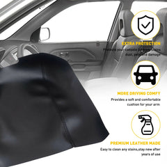 Leather Center Console Lid Armrest Cover Fit 2015-2020 Ford F150 Lid cover EOA 6B93BC-57