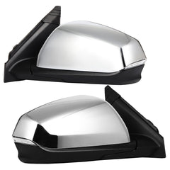 Chrome Mirror For 2018-2021 Chevrolet Equinox Blind Spot Driver & Passenger Side 6B93BC-57