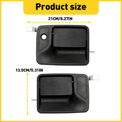 4X Door Handles Exterior Kit for 1999-2016 Ford F-250 Super Duty Crew Cab EOA 6B93BC-57