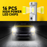 AUXITO LED Headlight Bulbs 20000Lumens Kit 9005 HB3 High Beam Super Bright White AUXITO