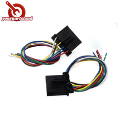 2PCS Rear Stop Tail Lamp Wiring Harness Loom Repair Cable for Ford Transit 00-15 6B93BC-57