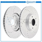 Front Brake Discs Rotors For 2009-2019 Nissan Maxima 2009-2011 Nissan Murano