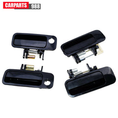 Black Outside Outer Door Handle Front Rear Left Right For Toyota Camry 1997-2001 6B93BC-57