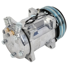 1x A/C Compressor with Clutch for Sanden 508 2-Groove V-Belt 6B93BC-57