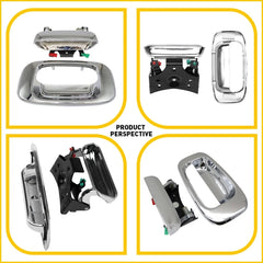 CHROME Rear Tailgate Handle Bezel & for 1999-2006 Silverado Sierra 1500 2500 6B93BC-57