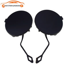 Pair Rear Bumper Towing Tow Hook Cover Cap For VW Touareg 2011 2012 2013 2014 6B93BC-57