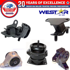 F & R Engine Motor & Trans Mount 5PCS Set Compatible for 2001-2002 Acura MDX 6B93BC-57