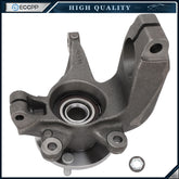 1Pc Wheel Hub Bearing Knuckle Assembly Front Left For Ford Focus 4 Lug 2006-2011 6B93BC-57