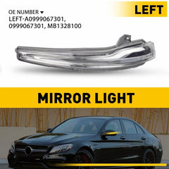 LH Turn Signal Mirror Light For Mercedes Benz C300 C400 C63 GLE350 A0999067401 A 6B93BC-57