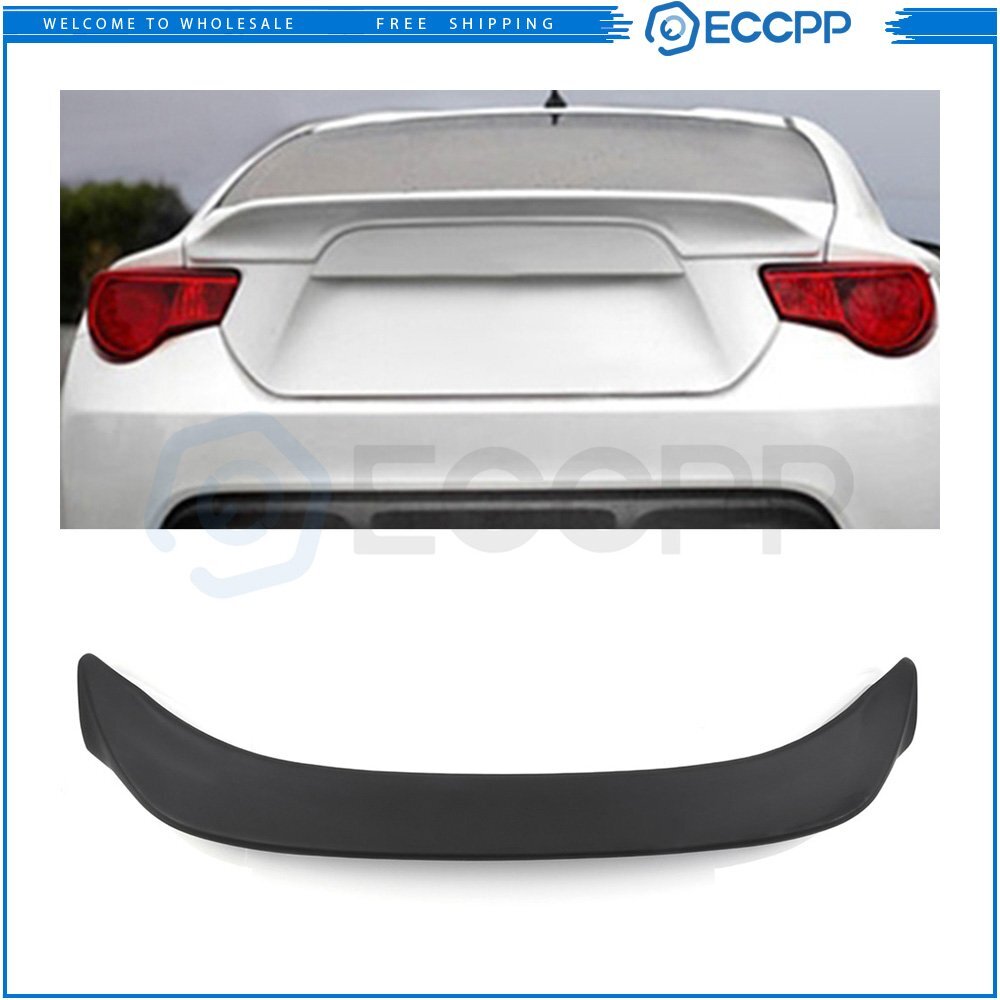 Black Spoiler Wings Fit For 2013-2020 Scion FRS GT86 TRD Style Stylish Look 6B93BC-57
