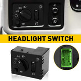 HEADLIGHT HEADLAMP DIMMER SWITCH FOR 2003-2007 CHEVY SILVERADO GMC SIERRA YUKON 6B93BC-57
