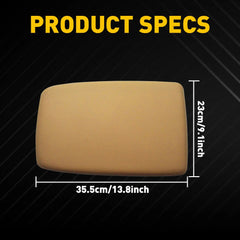 For 08-13 Toyota Highlander Leather Center Console Lid Armrest Cover Beige Tan 6B93BC-57