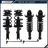 Front Rear Struts Front Sway Bars For Toyota Corolla 2014-2019 w/Coil Spring KOEEP