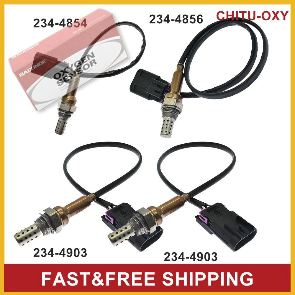 4pcs Upstream&Downstream Oxygen Sensor For Hyundai Santa Fe 07-09 3.3L Veracruz 6B93BC-57