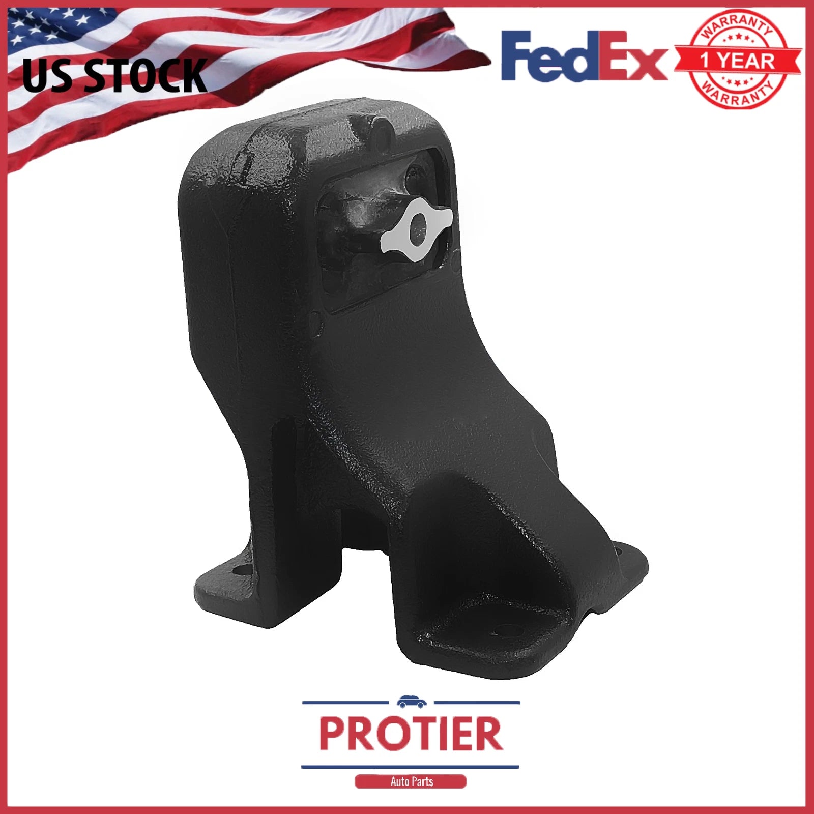 Front Left Engine Mount for 2003-2005 Dodge Ram 1500 V8 5.7L RWD 6B93BC-57