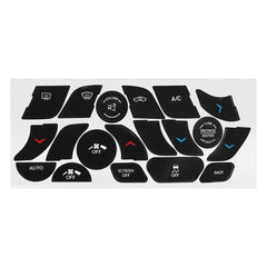 FITS FOR 14-17 CHRYSLER 200 AC CLIMATE CONTROL BUTTON REPAIR DECALS STICKERS EOA 6B93BC-57