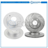 Front And Rear Brake Rotors For Mitsubishi Lancer 2008-2016 Outlander 2008-2015 MITSUBISHI