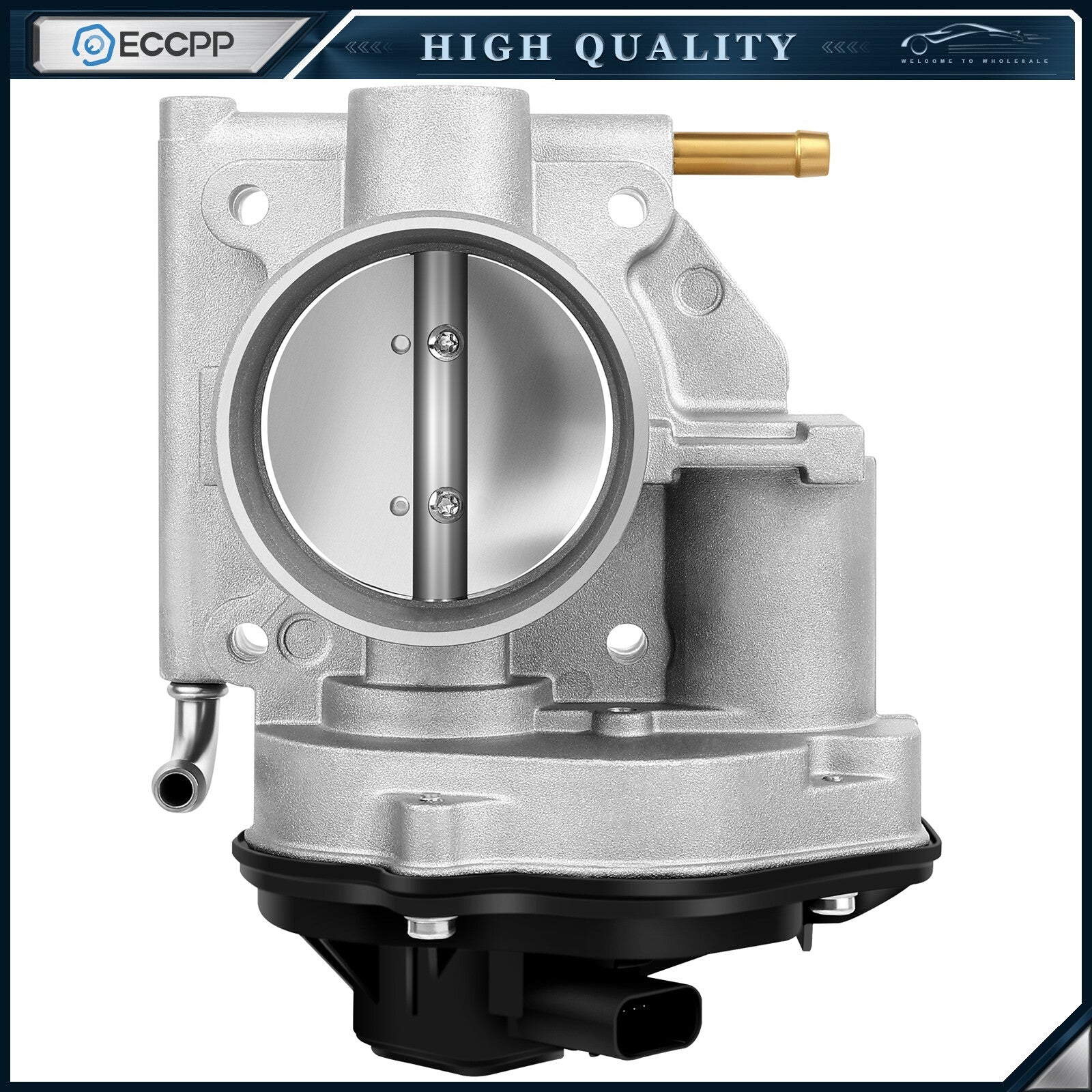 Throttle Body for Ford Freestyle 3.0L 2005 2006 2007 W/Pipes 6B93BC-57