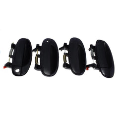 4Pcs Exterior Door Handles Set Black for Chevrolet Aveo5 Aveo 96541631 96541632 6B93BC-57