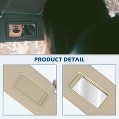 Beige Sun Visor Pair Left + Right W/ Sunroof For Toyota Highlander 08-13