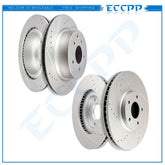 Front Rear Brake Rotors Drill Solt For Infiniti Q70L Q70 M56 M37 Nissan Murano 6B93BC-57