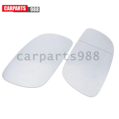 2Pcs Left Right Rearview Mirror Glass Heated For VW Touran 2006-2008 1T0857521D 6B93BC-57